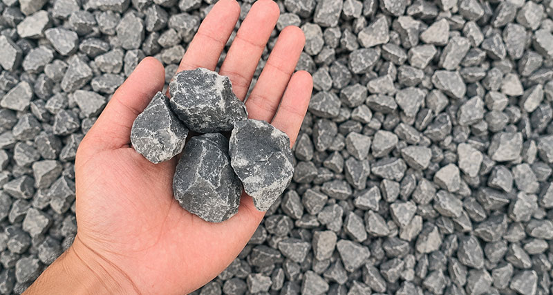 40mm Aggregate Pile